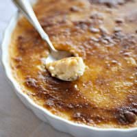 rie pudding brulee