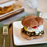 spinach burgers