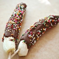 frozen chocolate covered banana recipe