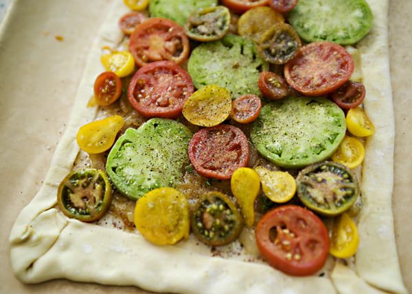 tomato and feta tart recipe
