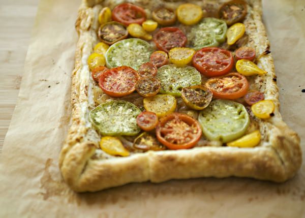 tomato and feta tart recipe