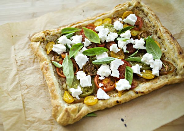 tomato and feta tart recipe