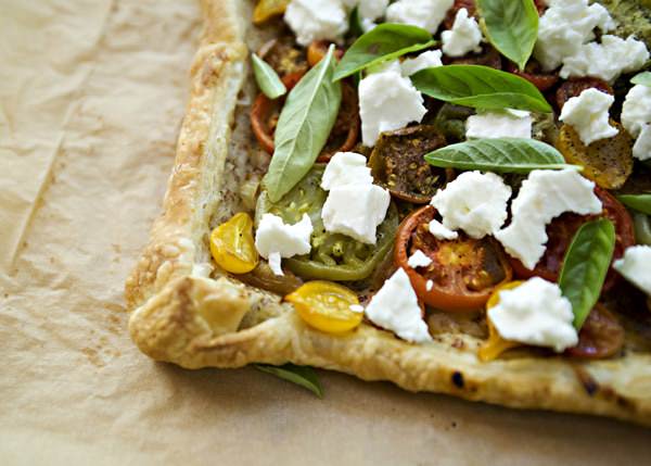 tomato and feta tart recipe