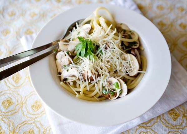 mushroom linguine recipe