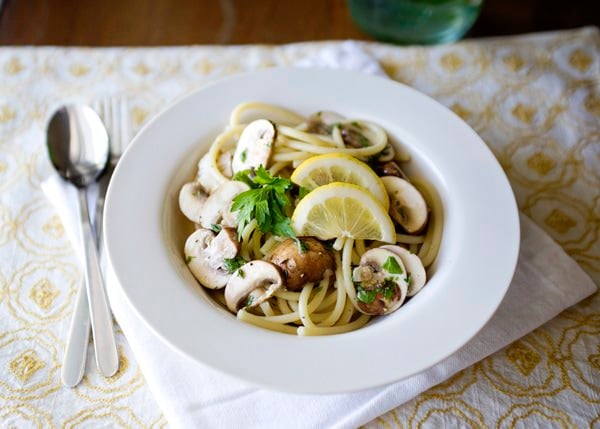 mushroom linguine recipe