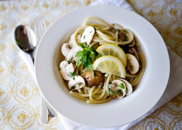 mushroom linguine recipe