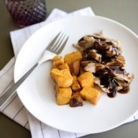 brown sugar and balsamic crock pot pork recipe