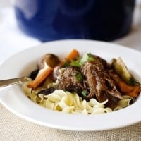Permalink to: Wine Marinated Pot Roast wine marinated pot roast recipe