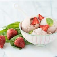 Permalink to: Strawberry Basil Ice Cream strawberry basil ice cream recipe