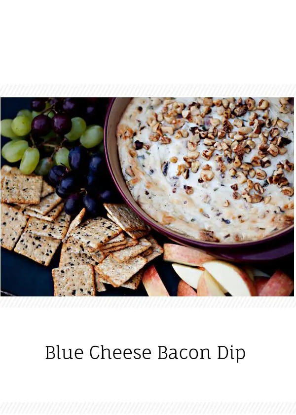 blue cheese bacon dip