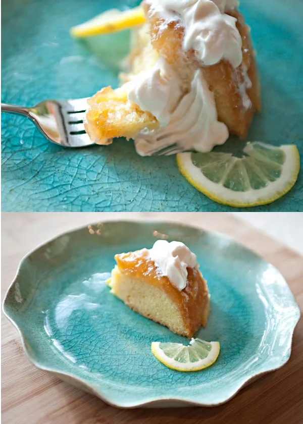 lemon ginger steamed pudding