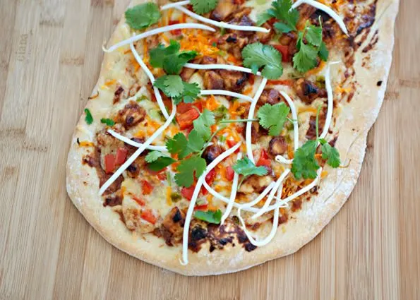 thai chicken pizza recipe