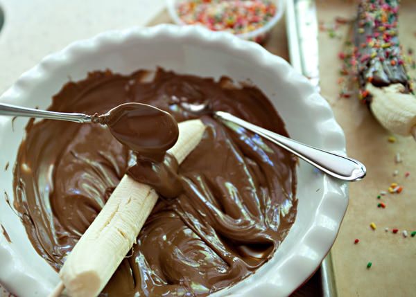 frozen chocolate covered bananas recipe