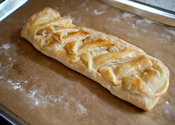 gouda in puff pastry appetizer