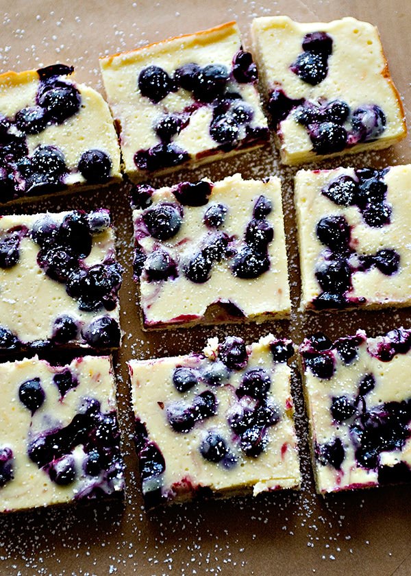 blueberry cheesecake bars