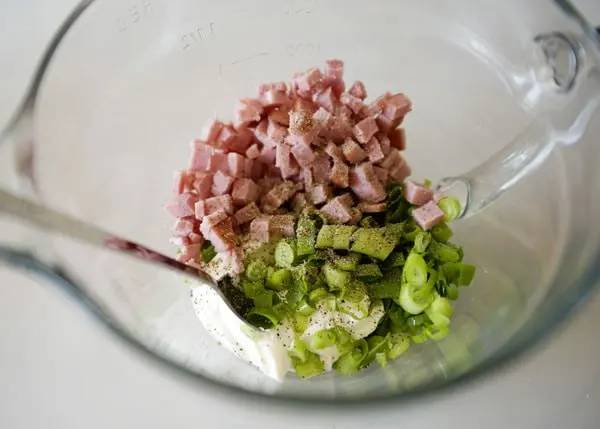 swiss and ham tartlet recipe