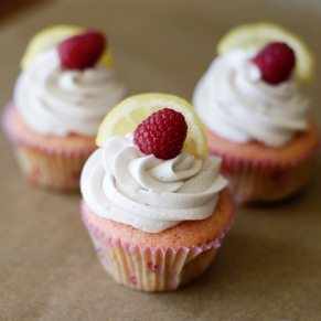 lemon raspberry cupcake recipe
