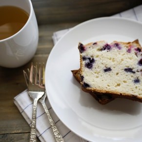 lemon blueberry tea cake recipe