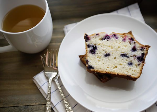 lemon blueberry tea cake recipe