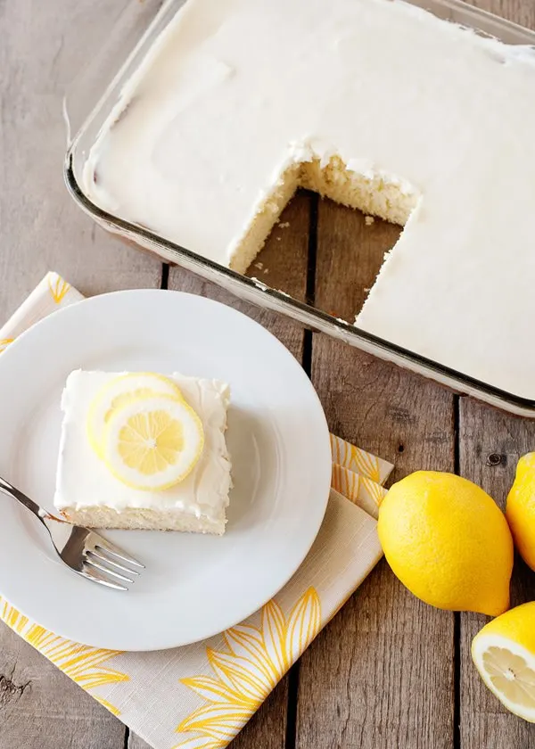 lemonade cake recipe