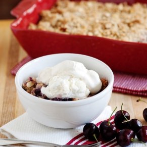 cherry almond cobbler recipe