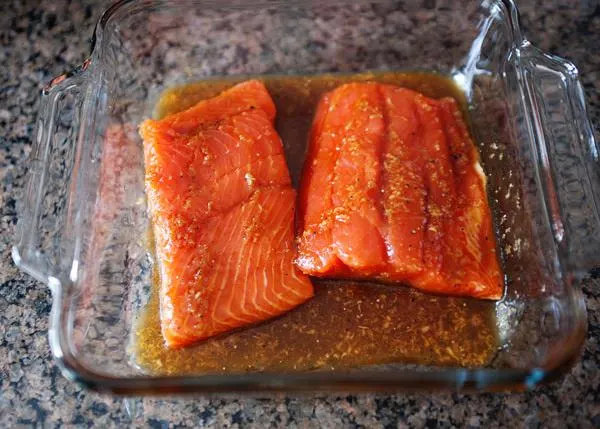 quick broiled ginger salmon recipe