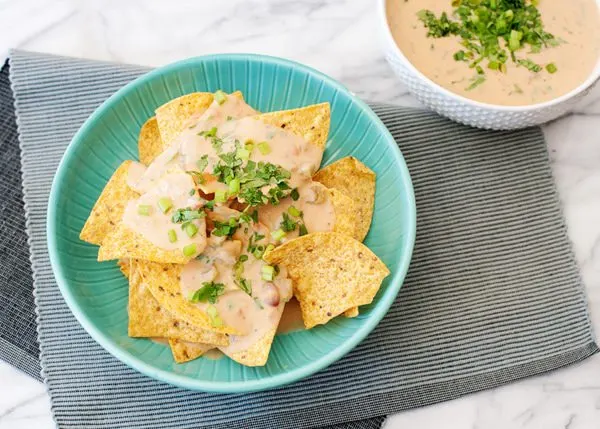 slow cooker bean and cheese queso dip recipe