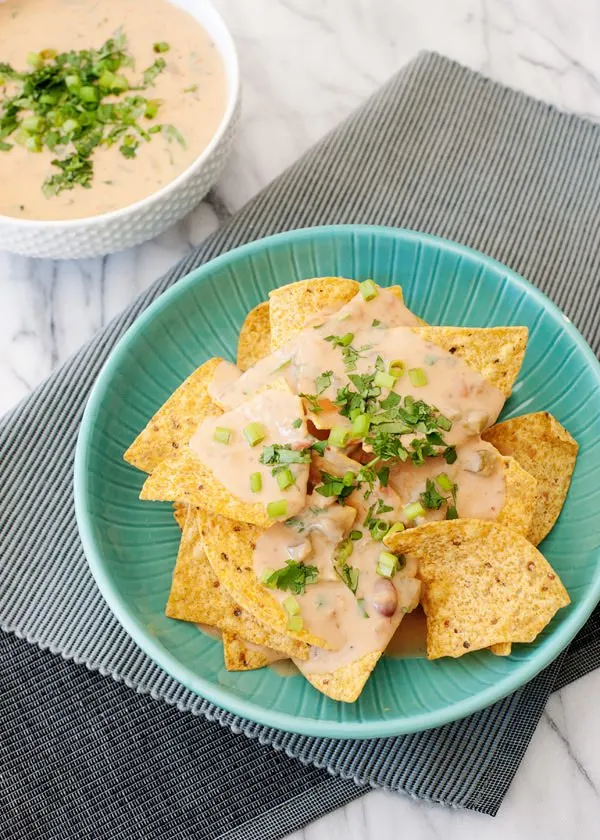 slow cooker bean and cheese queso dip recipe