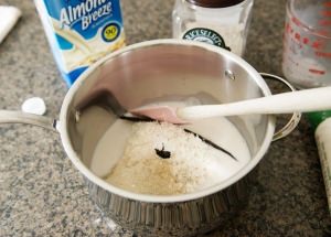 blue diamon almond milk rice pudding recipe