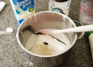 blue diamon almond milk rice pudding recipe