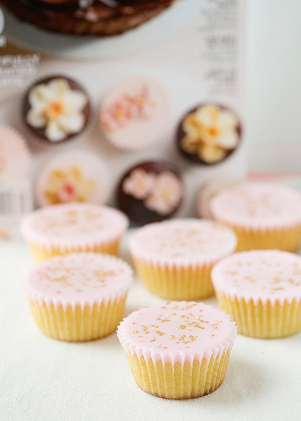 ginger and rosewater cupcakes