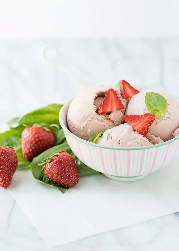 strawberry basil ice cream recipe