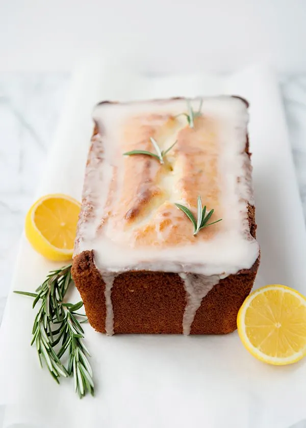 lemon rosemary yogurt cake recipe