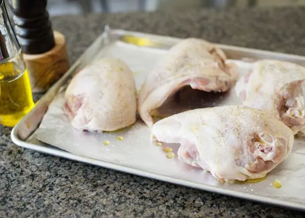 how to roast chicken for salad