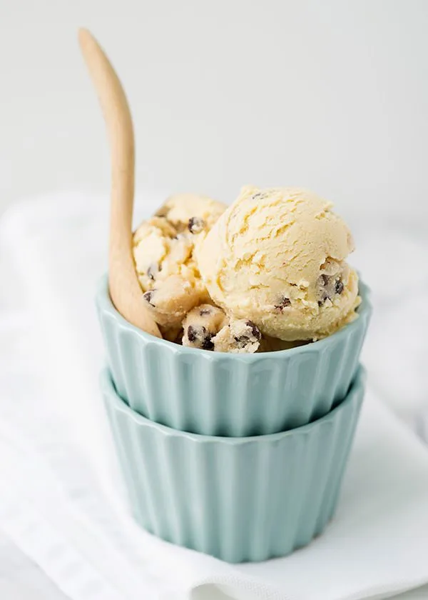 chocolate chip cookie dough ice cream recipe