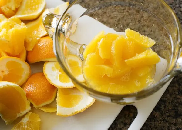 how to segment oranges