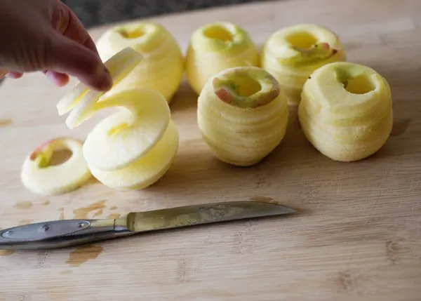 how to peel apples