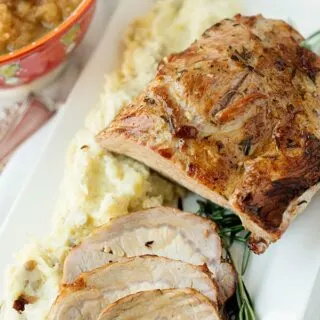 Garlic and Rosemary Pork Loin Recipe