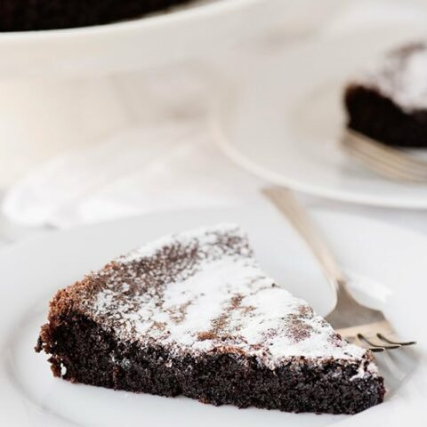 Gluten Free and Dairy Free Chocolate Olive Oil Cake
