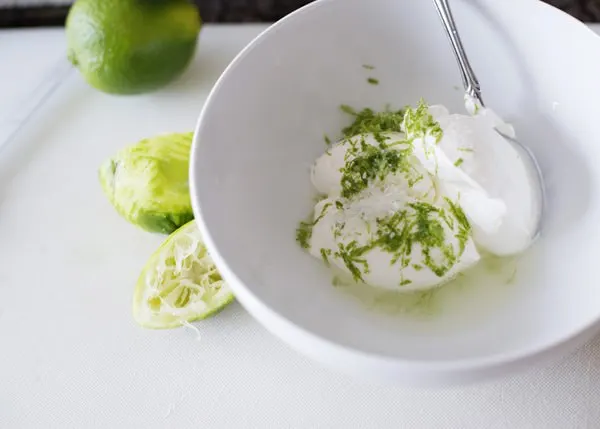 lime cream recipe
