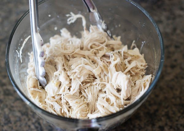 slow cooker shredded chicken recipe