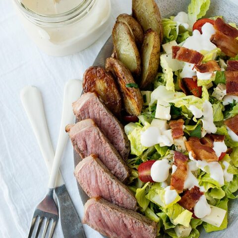 Steak and Roasted Potato Salad
