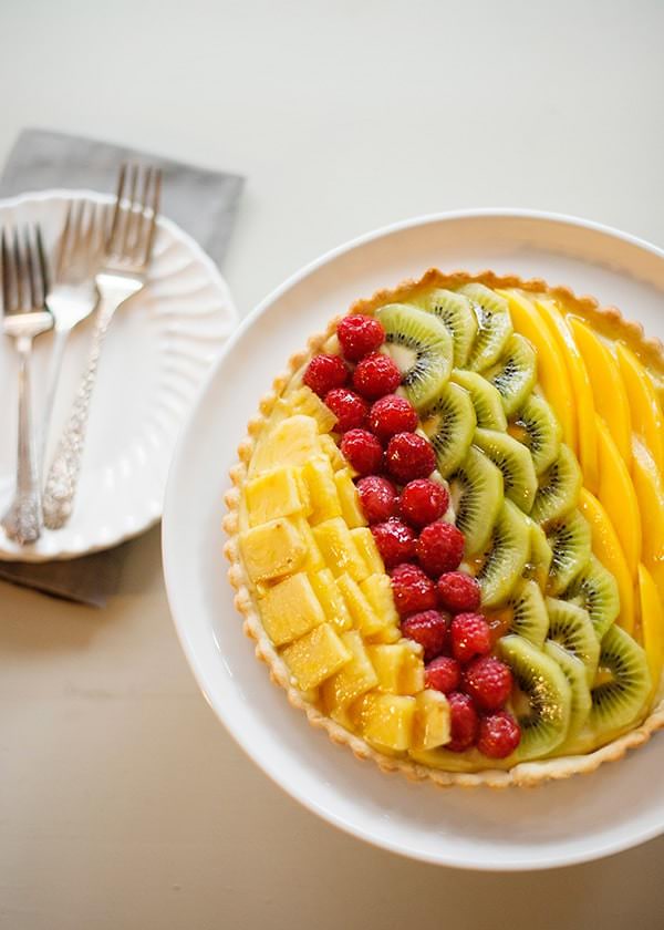 cat cora tropical fruit tart recipe 