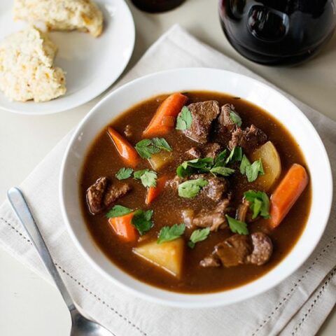 Beef Stew in Red Wine Sauce