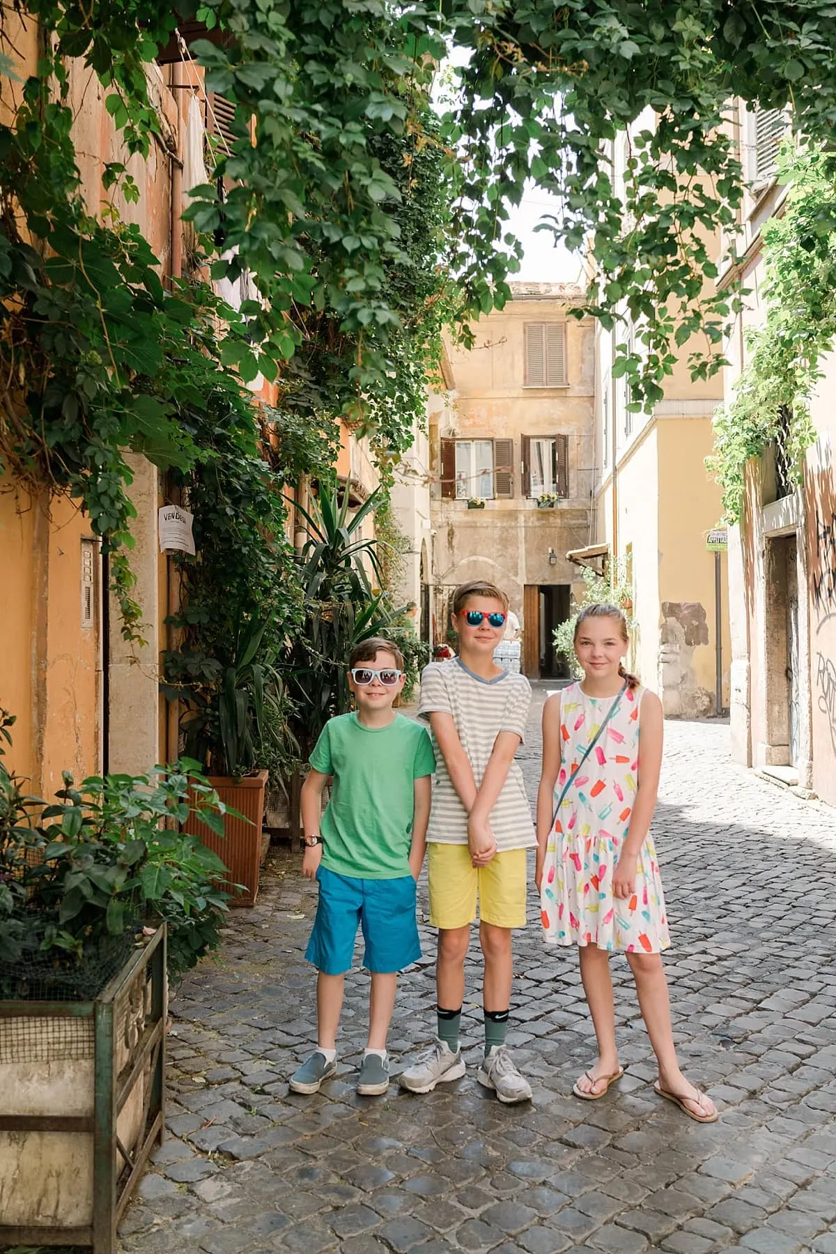 Travel with kids to Rome