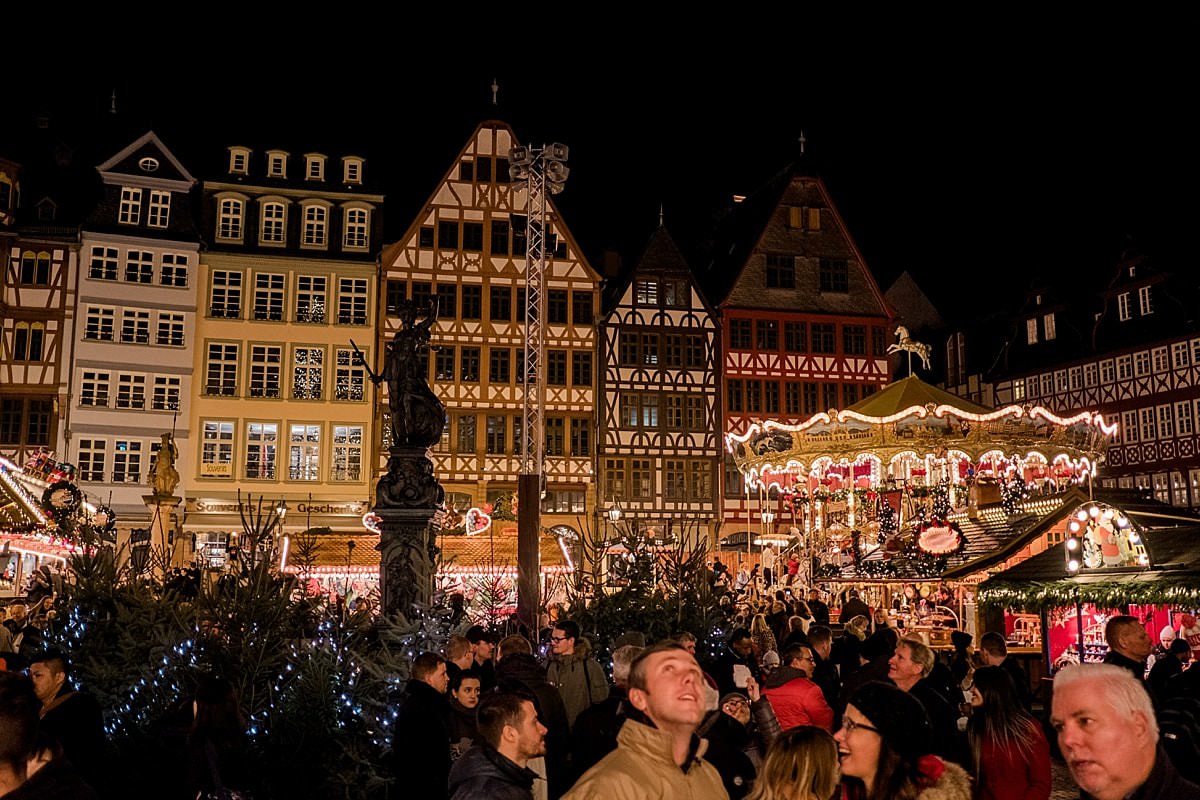 Frankfurt Germany Christmas Market