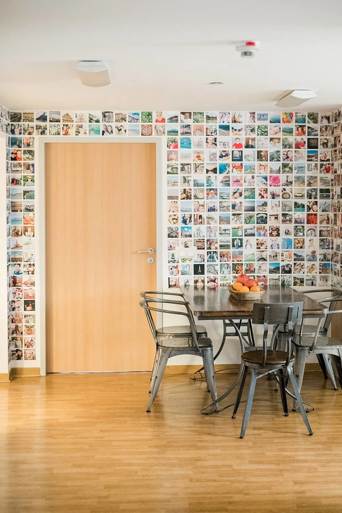 kitchen photo wall