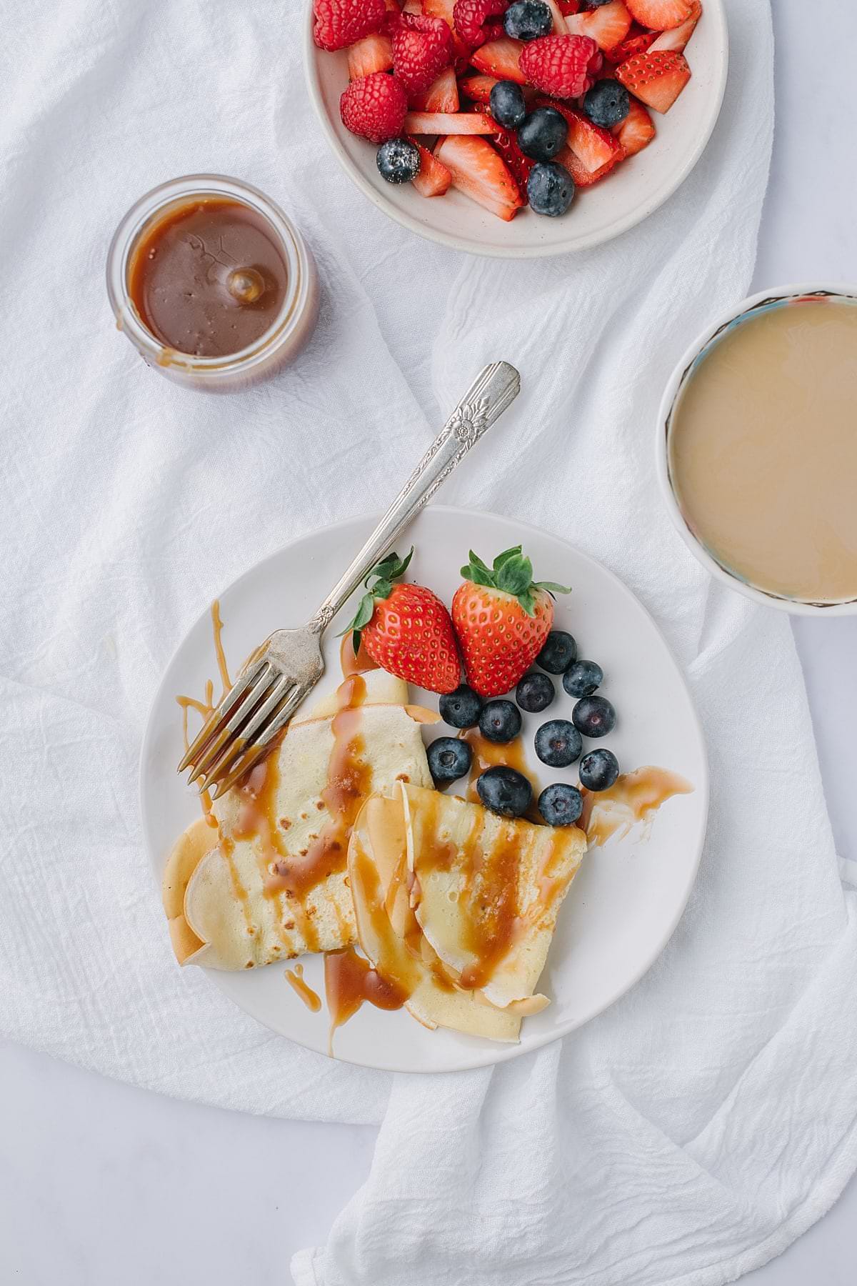 Salted Caramel Crepes