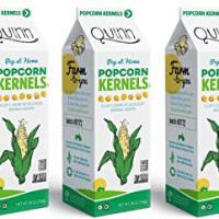 Quinn Snacks Popcorn Kernels - Made with Non-GMO Corn, Unflavored, 28 Ounce (3 Count)