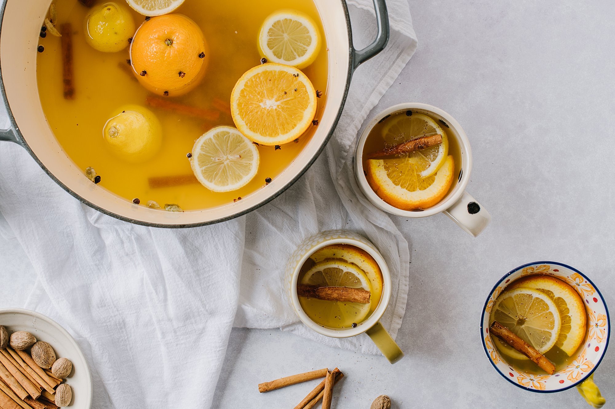 German Mulled White Wine | Stovetop & Slow Cooker | Baked Bree